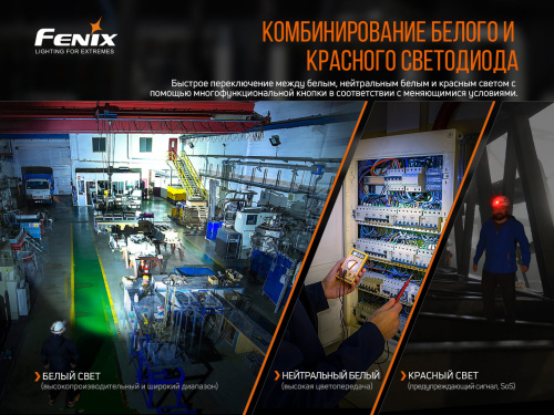 Налобный фонарь Fenix HM70R фото 3